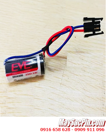 EVE ER14250 (Zắc Mitsu); Pin nuôi nguồn EVE ER14250 lithium 3.6v 1/2AA 1200mAh chính hãng